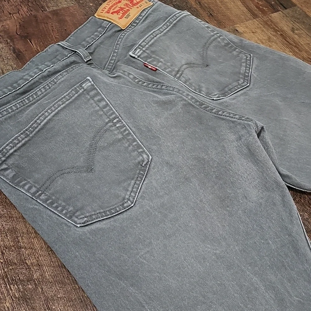 Levi's Gray Men's Jeans 505 W 2 L 29